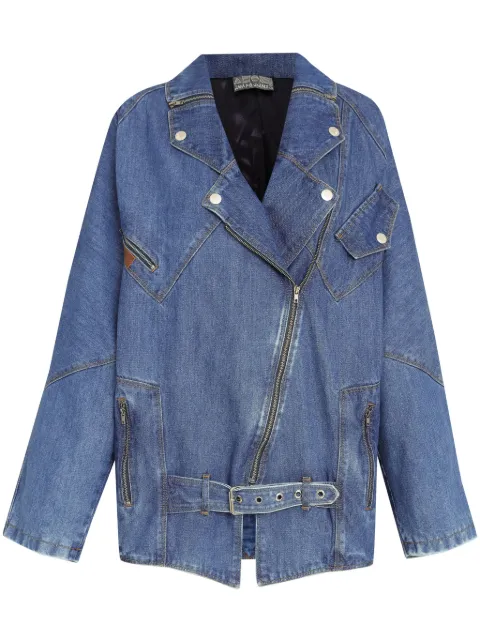 Amapô denim biker jacket