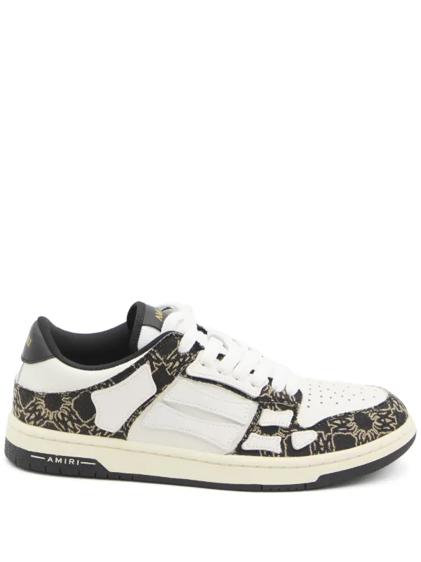 AMIRI Skel-Top Sneakers | Black | FARFETCH AMIRI Skel-Top Sneakers | Black | FARFETCH