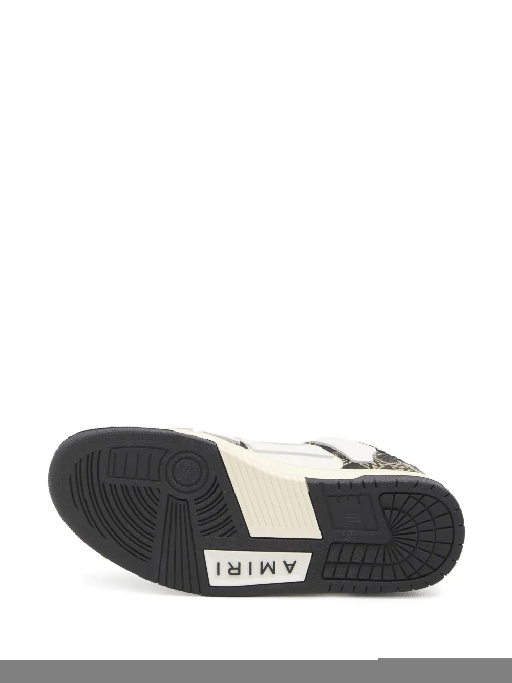 Shop Amiri Skel-top Sneakers In Black
