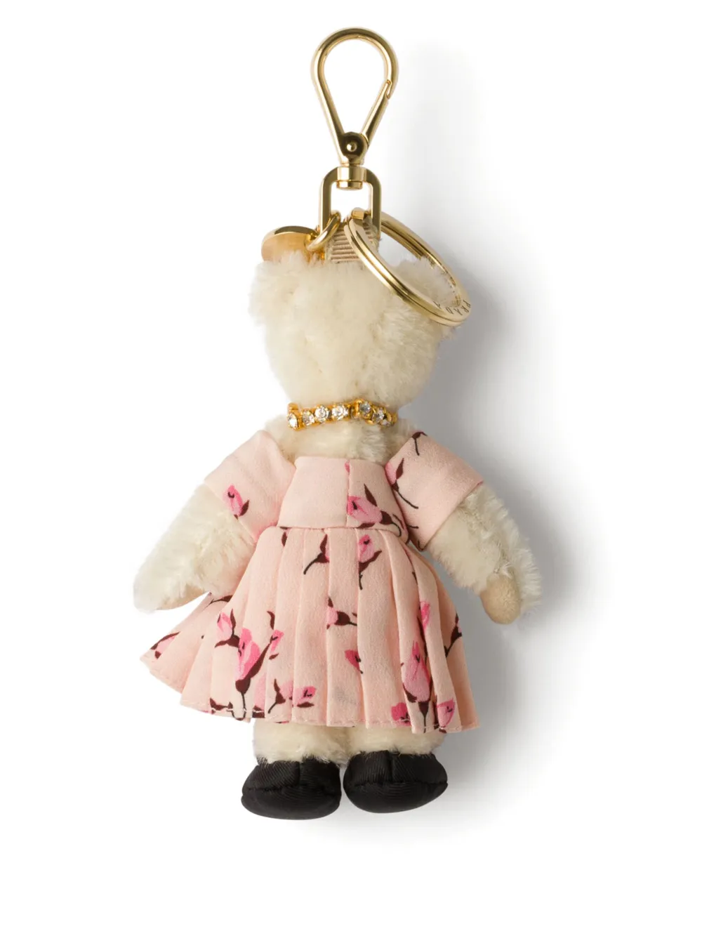 Prada teddy bag charm - Wit