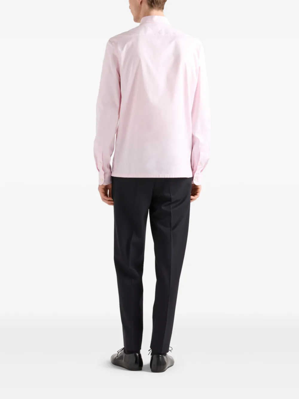 Prada Wollen broek Blauw