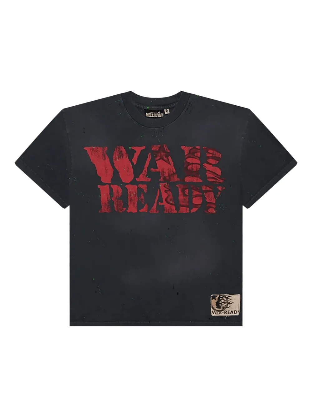 HELLSTAR graphic-print T-shirt | Black | Image 1