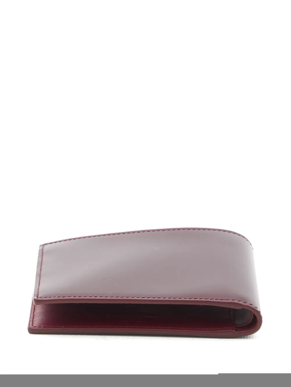 Saint Laurent Portemonnee met logoprint - Rood