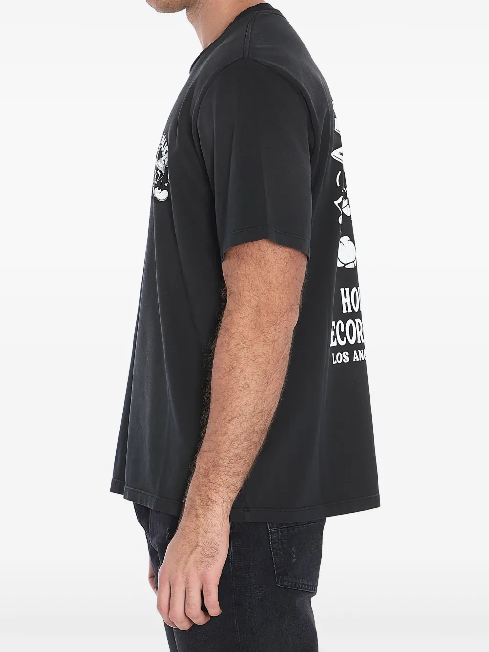 AMIRI Music Record T-shirt - Zwart