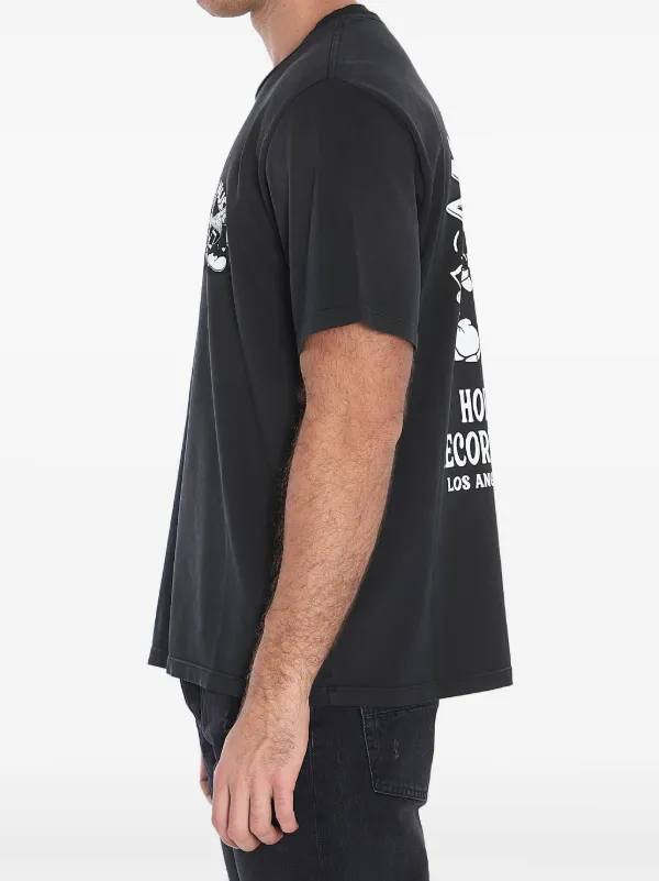 【AMIRI】関税込★music record t-shirt AMIRI Music Record T-shirt | Black | FARFETCH