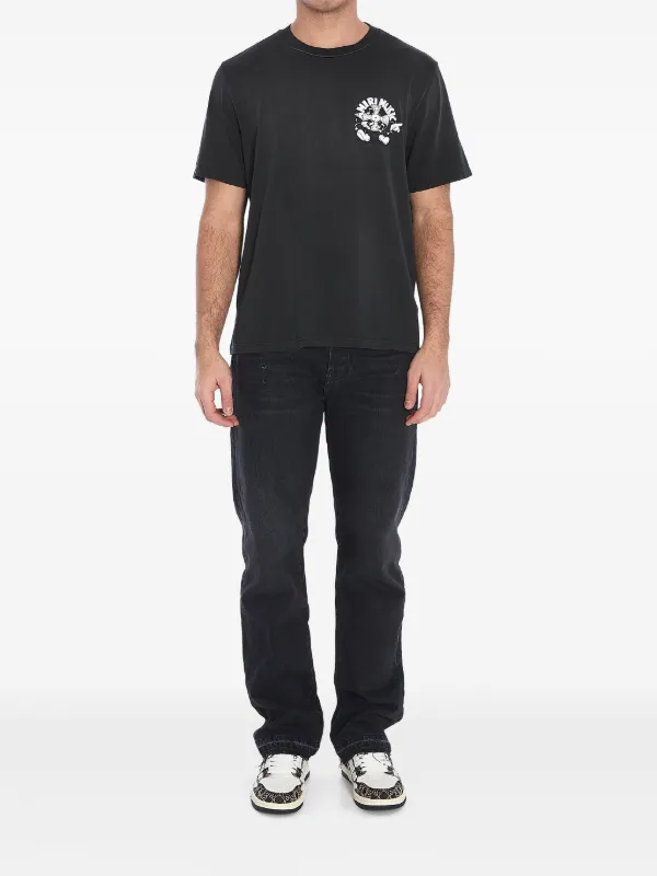 AMIRI Music Record T-shirt | Black | FARFETCH