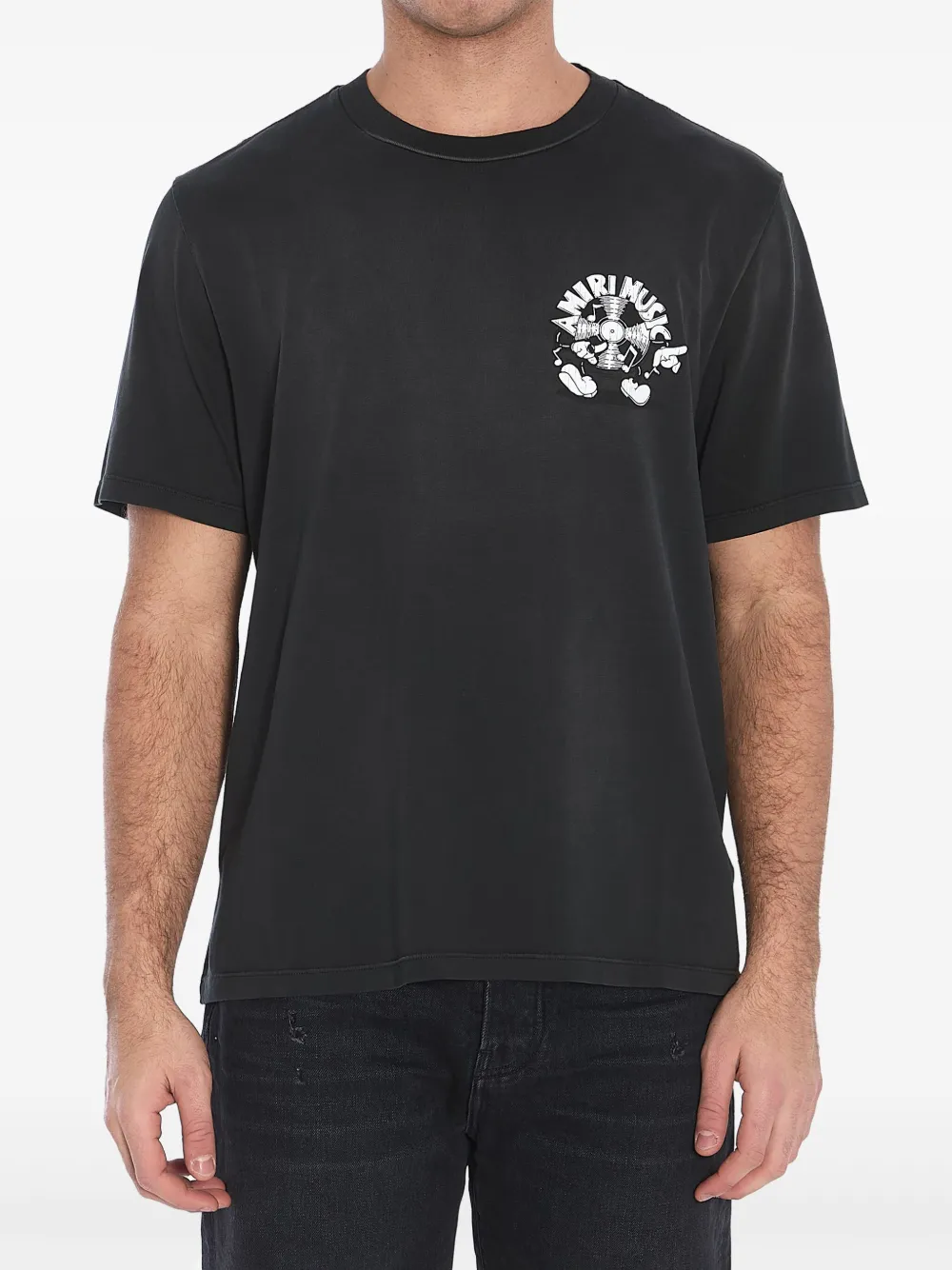 AMIRI Music Record T-shirt | Black | Image 1