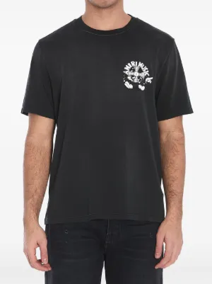 SAINT MXXXXXX logo-print Cotton T-shirt | Grey | FARFETCH