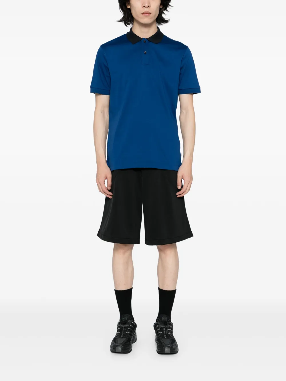 BOSS Phillipson poloshirt - Blauw
