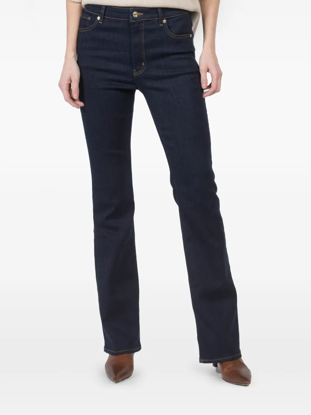 FRAME Straight jeans Blauw