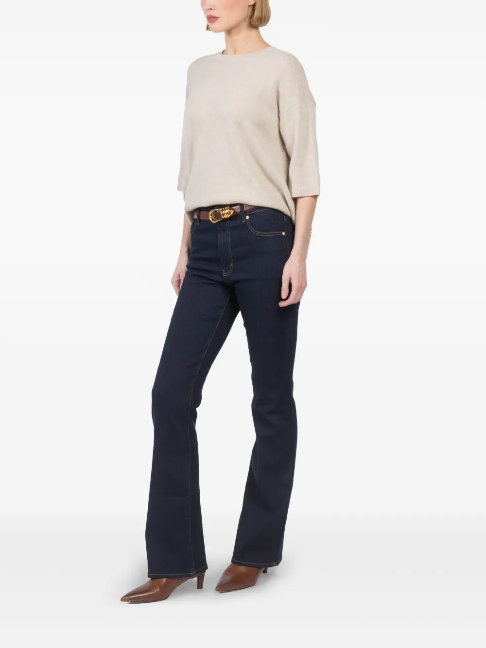 FRAME Straight jeans Blauw