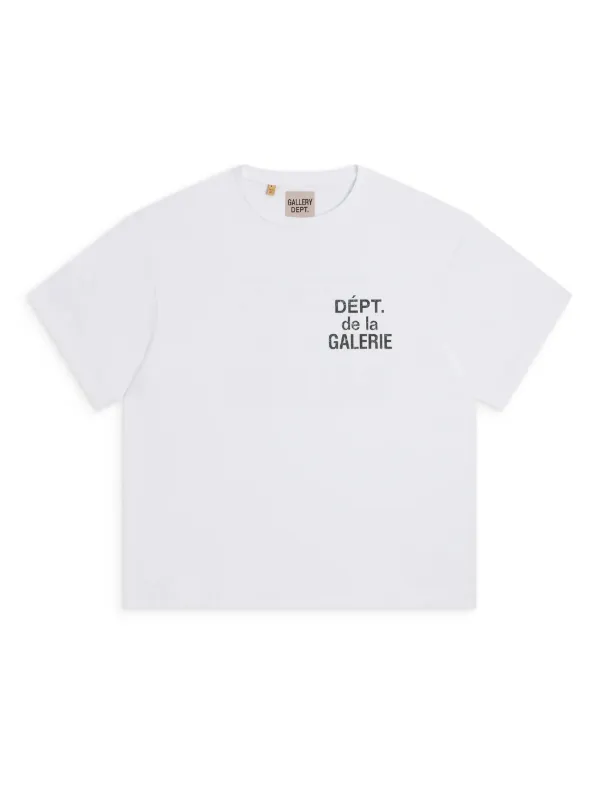 GALLERY DEPT. 国内送 フランス ロゴ Tシャツ GALLERY DEPT. French Tシャツ | ホワイト | FARFETCH JP