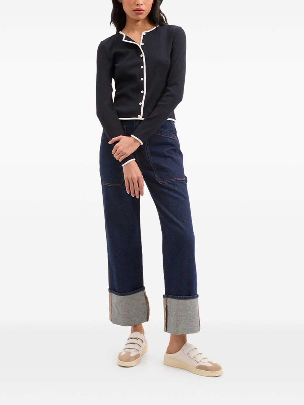 Veronica Beard Wilmer cardigan - Blauw