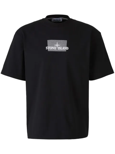 Stone Island printed cotton T-shirt