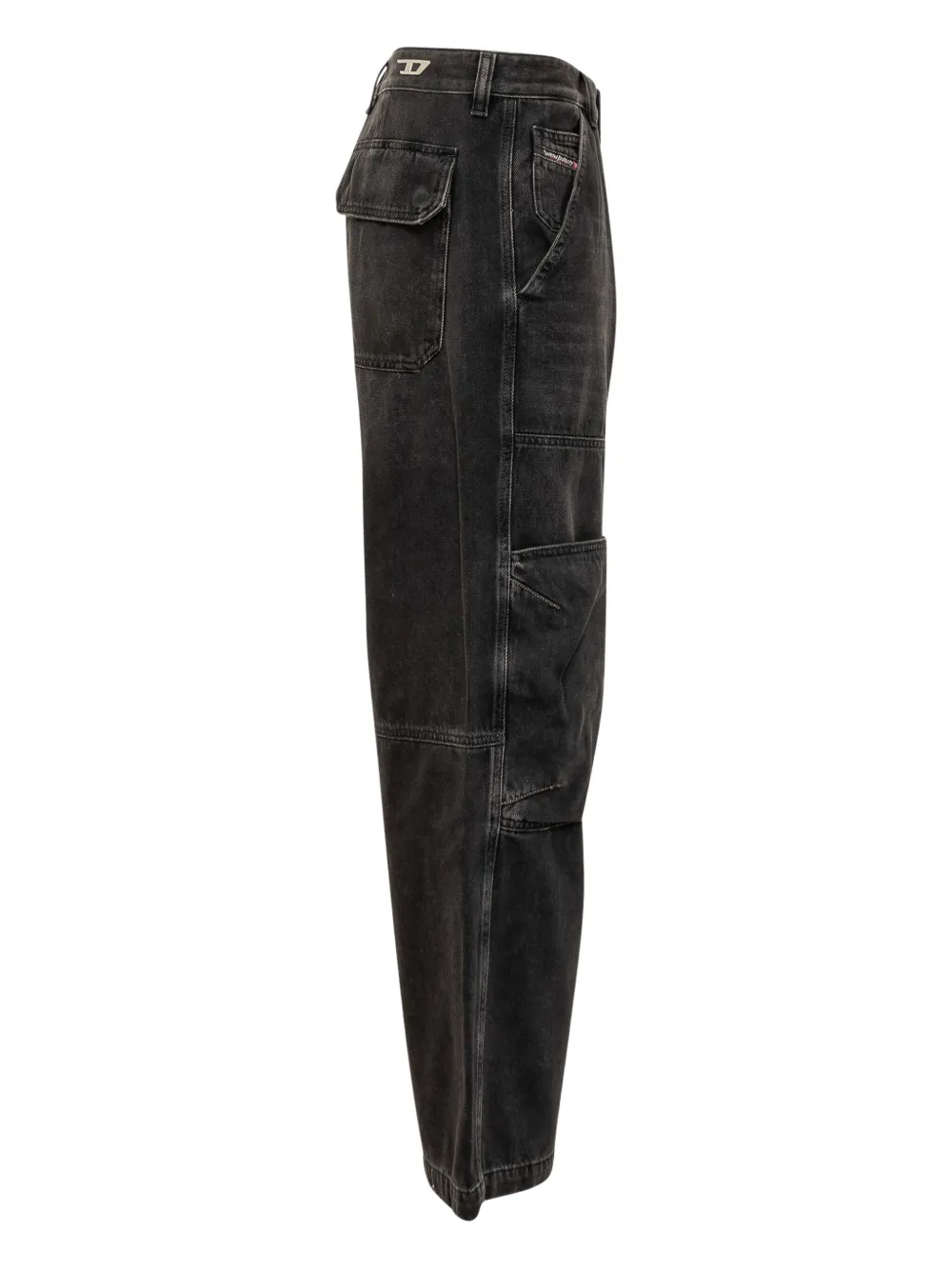 Diesel D-Shift jeans Zwart