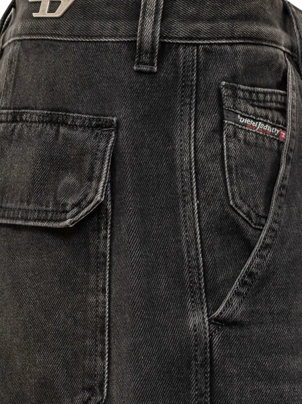 Diesel D-Shift jeans Zwart