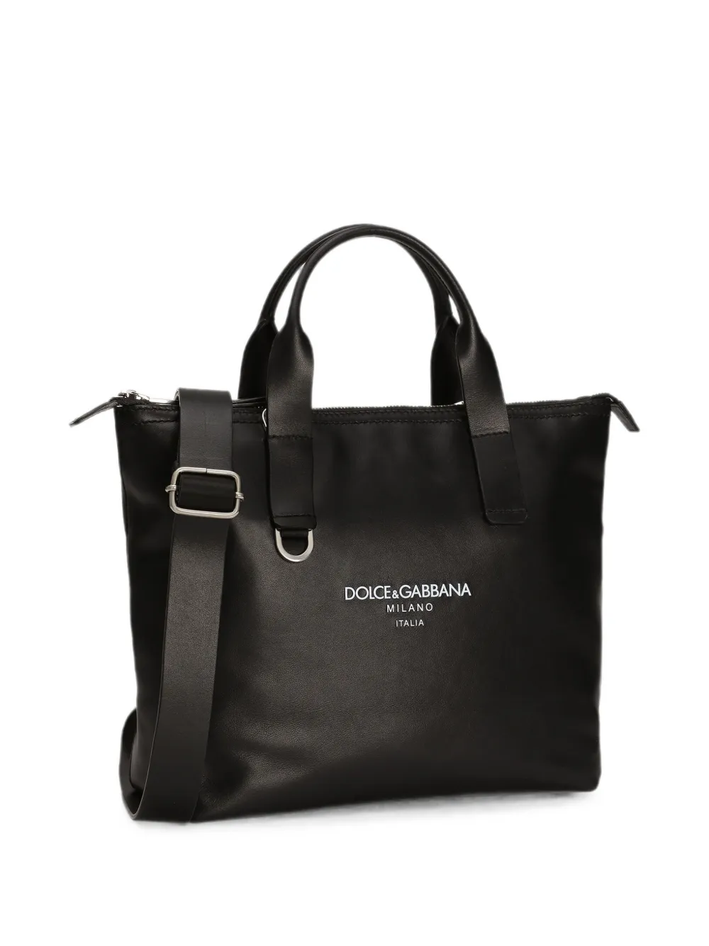 Dolce & Gabbana Kleine shopper met logoprint Zwart