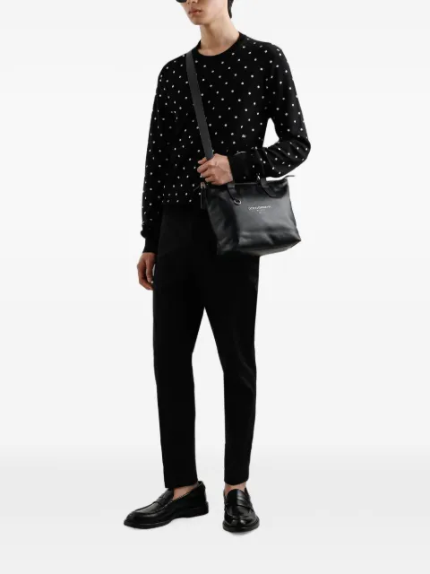 Dolce & Gabbana small logo-print tote bag