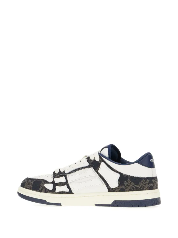 AMIRI Ma Quad Skel Top Low Sneakers | White | FARFETCH