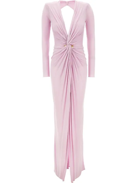 Elisabetta Franchi V-neck maxi dress