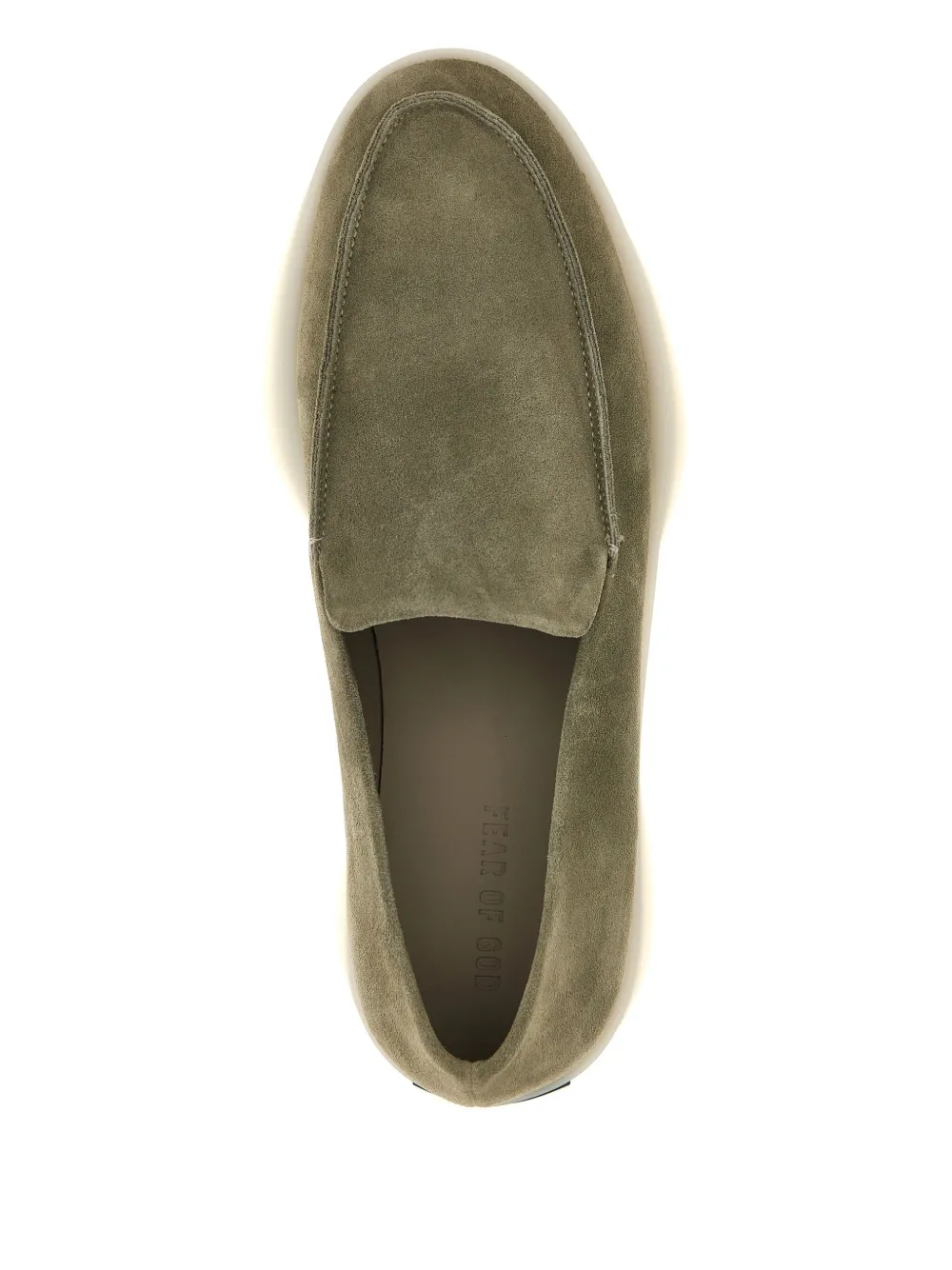 Fear Of God Suède loafers Groen