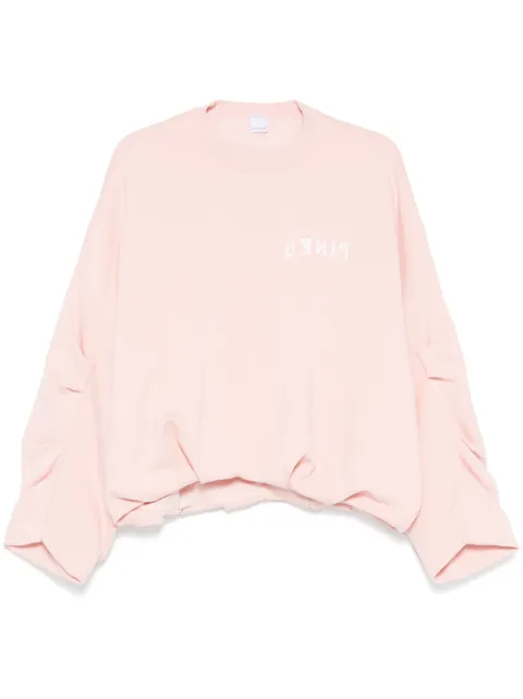 PINKO logo-print sweatshirt 