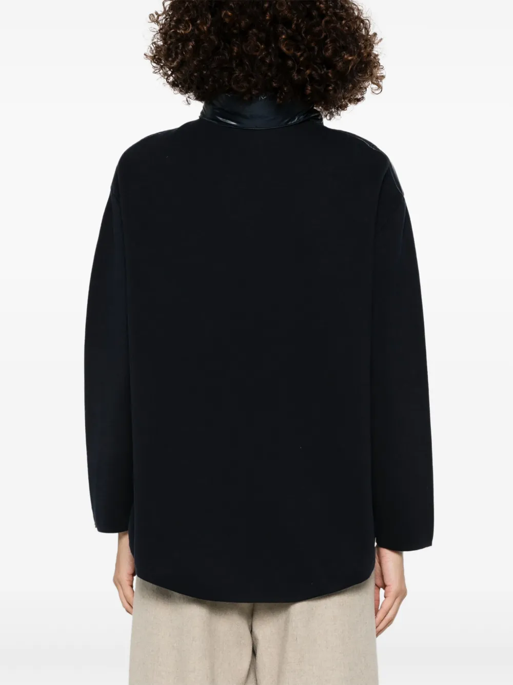 Herno Jack met vlakken Blauw
