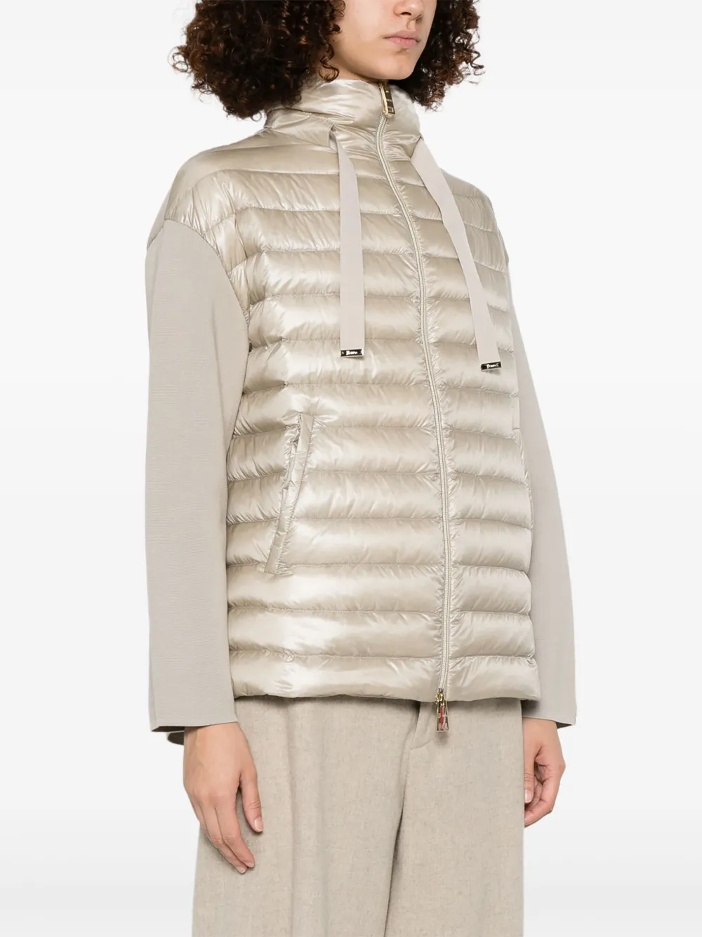 Herno Jack met vlakken Beige