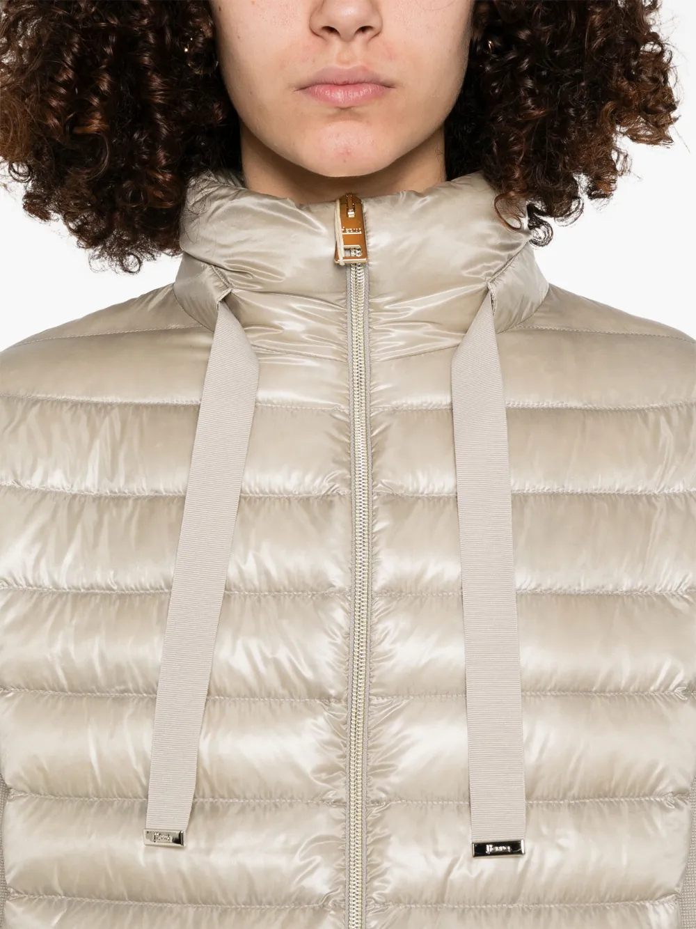 Herno Jack met vlakken Beige