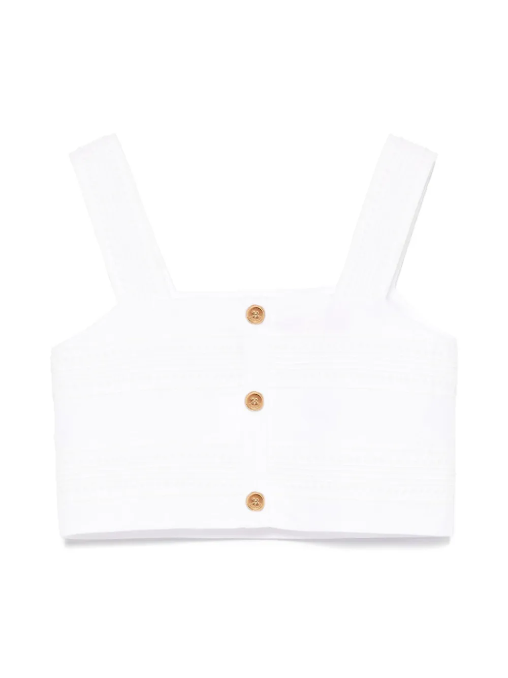 ELIE SAAB JUNIOR Cropped top - Wit