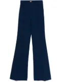 Elisabetta Franchi crepe trousers - Blue
