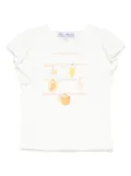 Tartine Et Chocolat hanging-clothes top - White