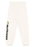 Barrow kids logo-print sweatpants - Neutrals