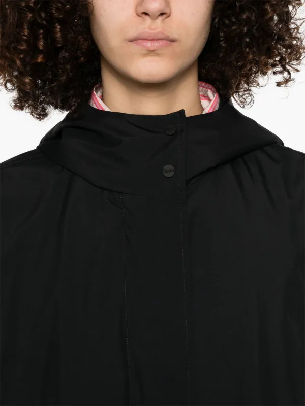 ◆Herno 最新作◆ジップアップ 長袖 中わた ジャケット/Black◆ Herno ジップアップ ジャケット | ブラック | FARFETCH JP