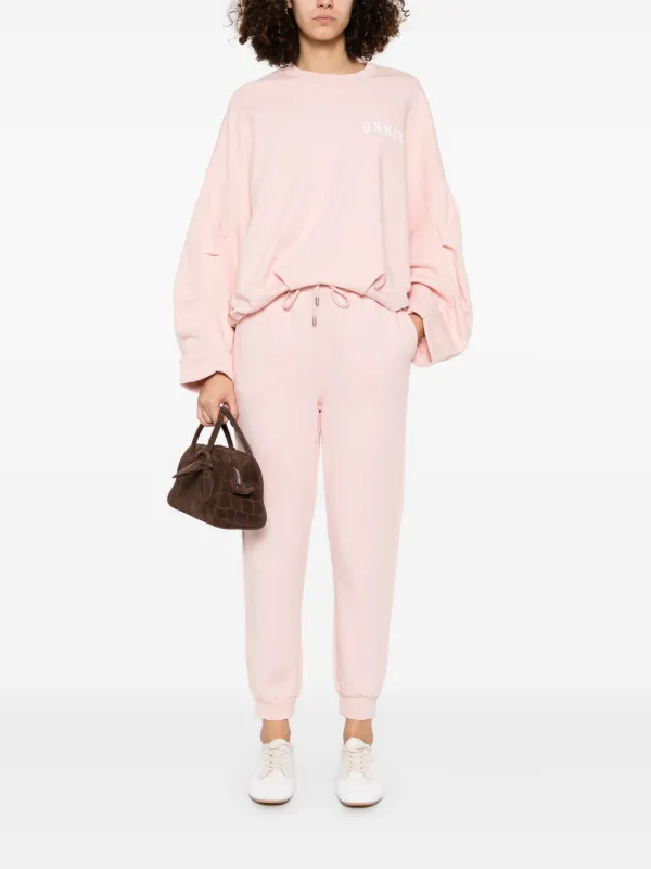 パンツ PINKO Woman Pants Pink 100371A2BZ P67 PINKO logo-print Track Trousers | Pink | FARFETCH