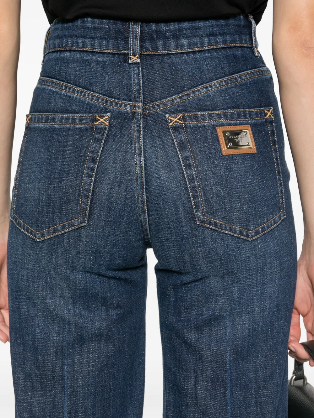 Dolce & Gabbana Straight jeans Blauw