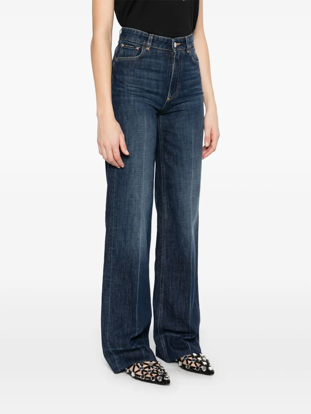 Dolce & Gabbana Straight jeans Blauw