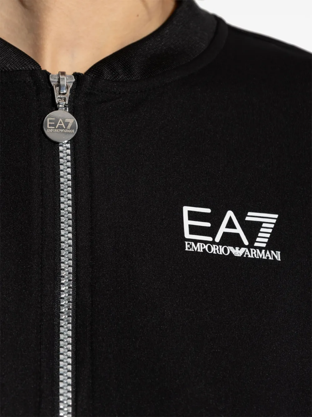 Ea7 Emporio Armani Trainingspak met logoprint Zwart