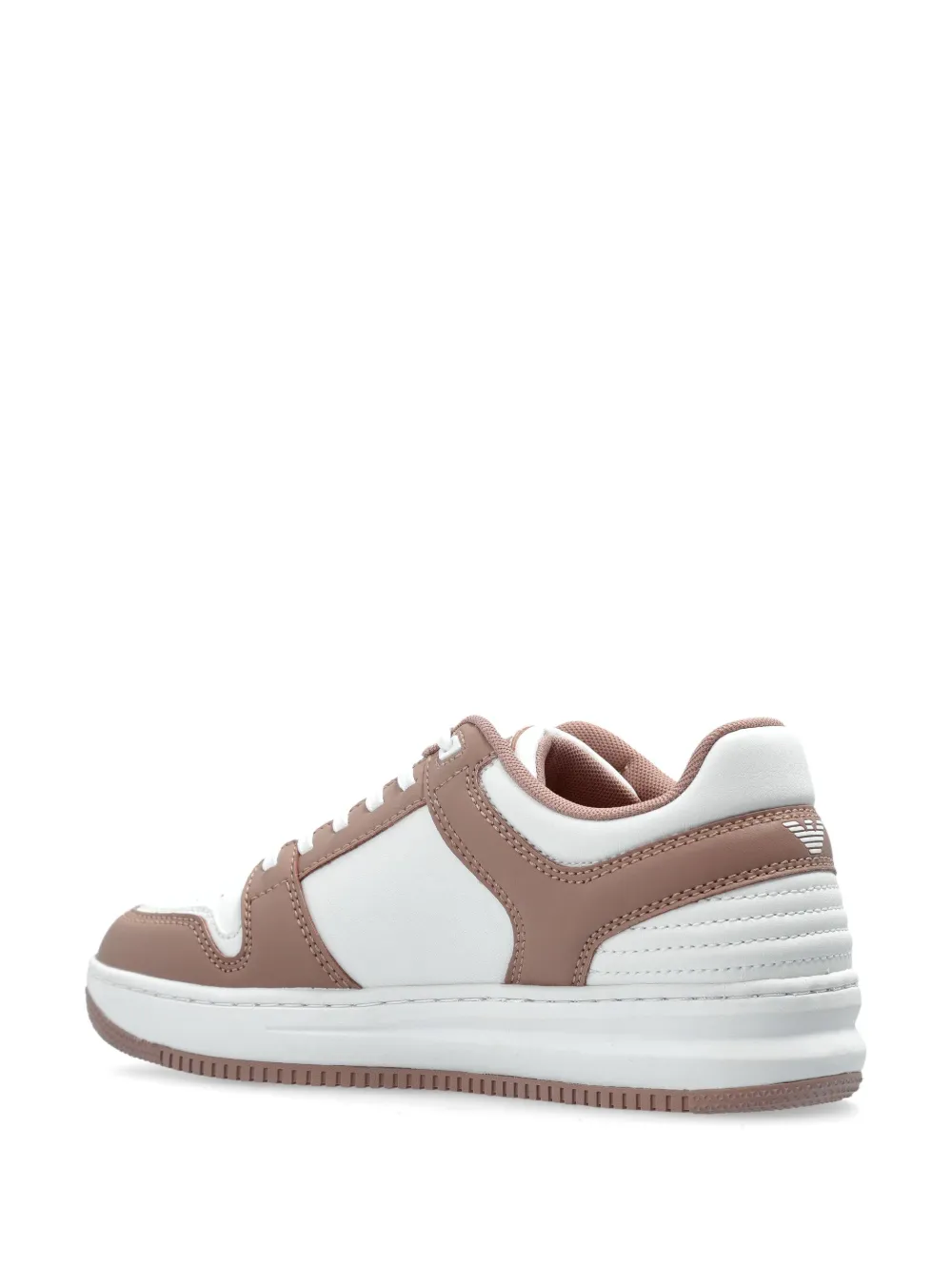 Ea7 Emporio Armani Sneakers met logo-reliëf Roze