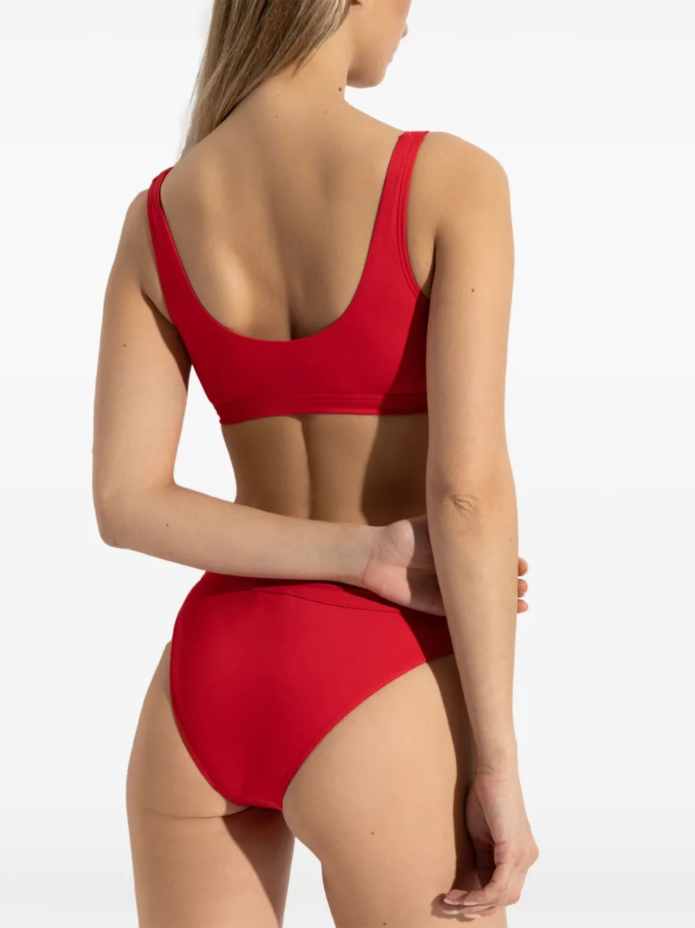 Ea7 Emporio Armani Bikini met logoprint Rood