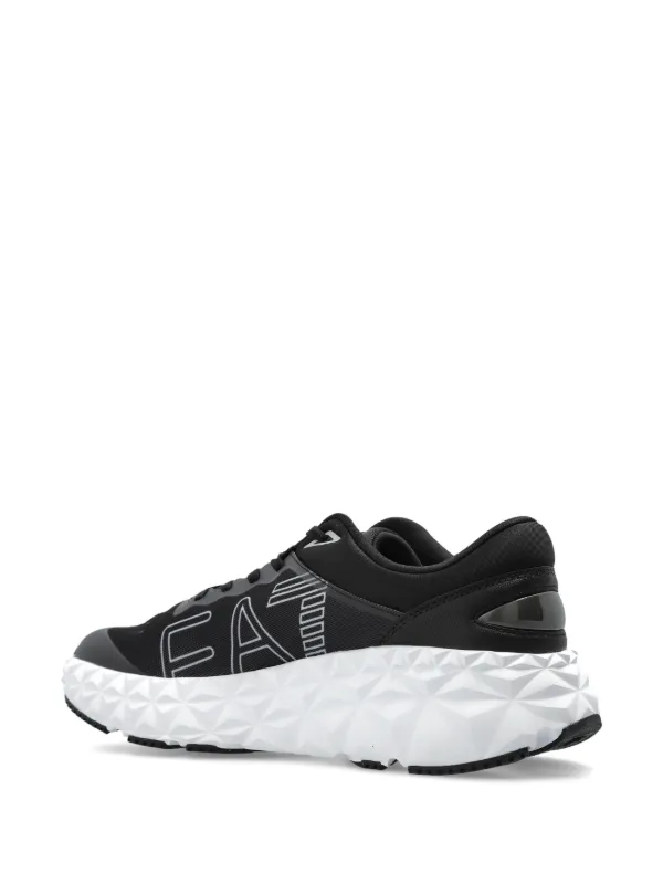 Ea7 Emporio Armani Kombat Sneakers | Black | FARFETCH