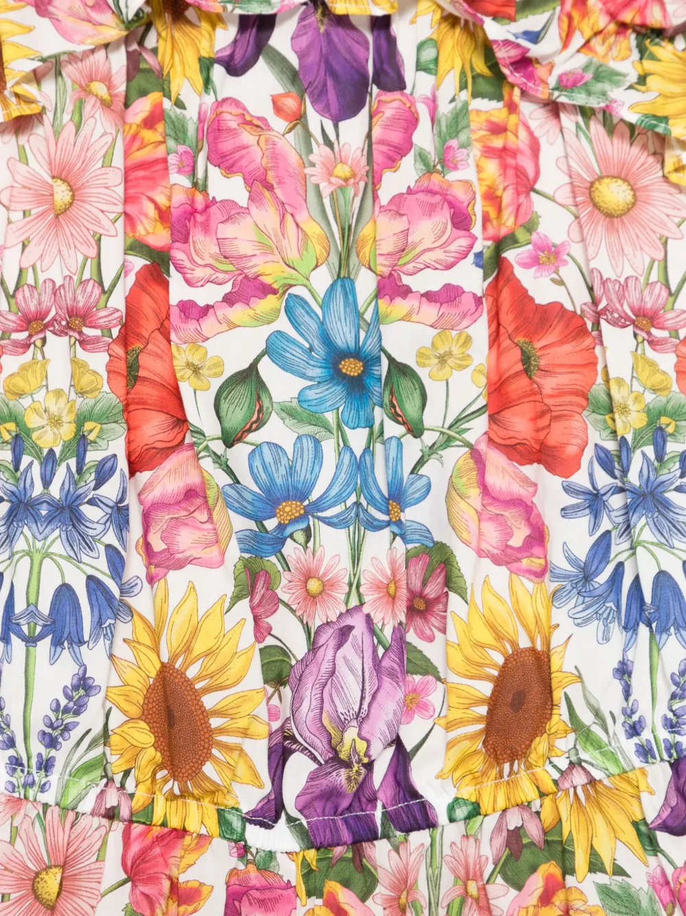 Tartine Et Chocolat Romper met bloemenprint Roze