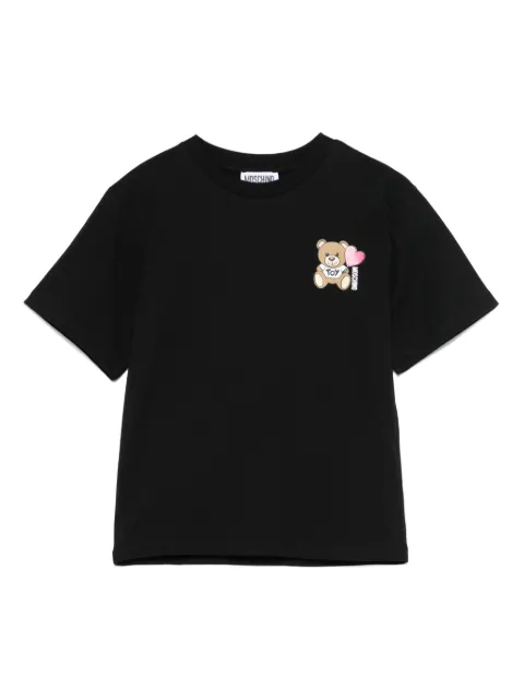 Moschino Kids T-shirt met teddybeerprint