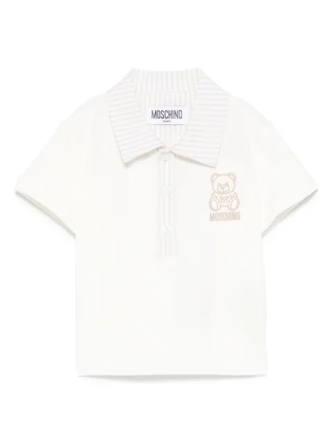 Moschino Kids Camisa polo Teddy Bear