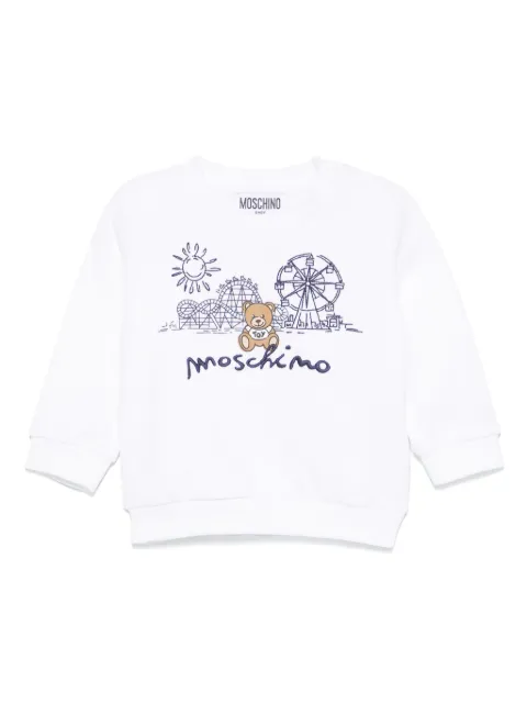 Moschino Kids سويت شيرت بطبعة دمية دب