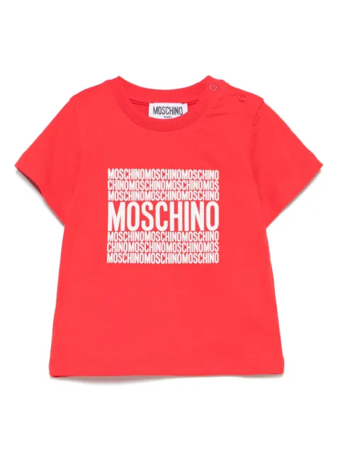 Moschino Kids logo-print T-shirt