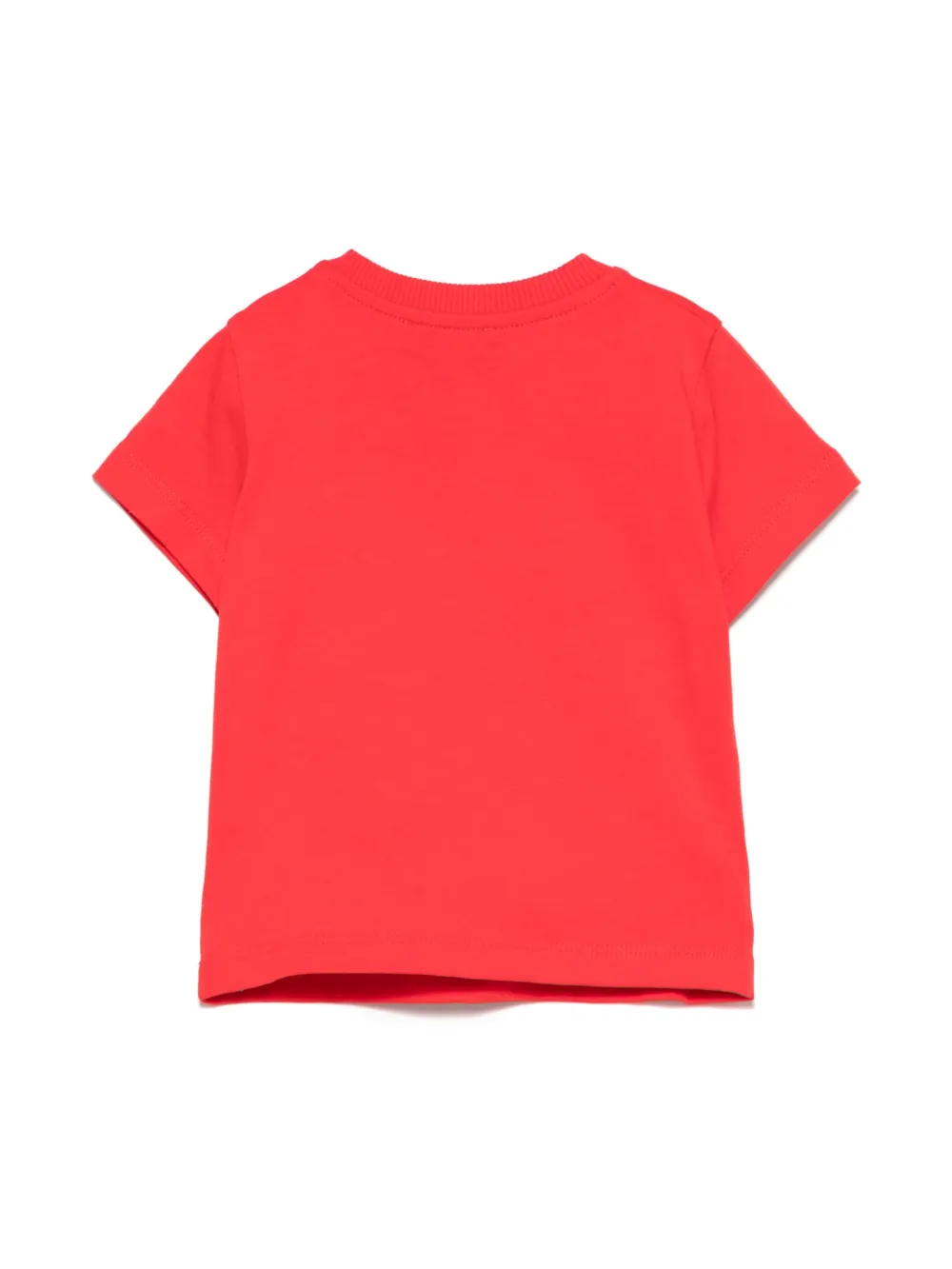 Moschino Kids logo-print T-shirt - Rood