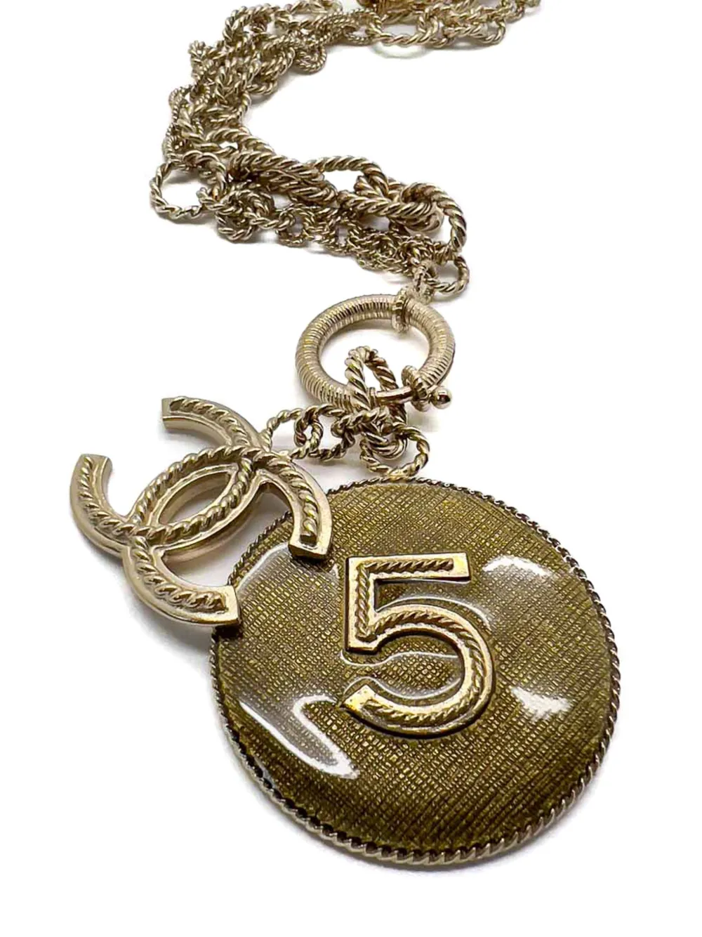 2013s Chanel No.5 Pendant Necklace