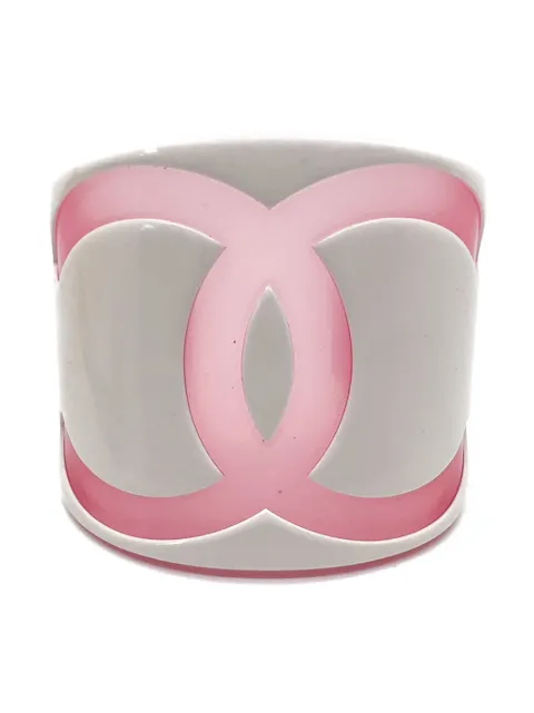 CHANEL Pre-Owned 2001s Oversize CC cuff bracelet