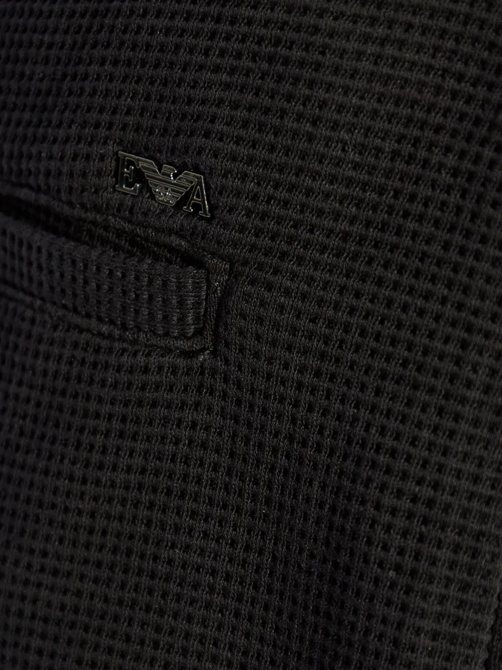 Emporio Armani Broek met toelopende pijpen Blauw